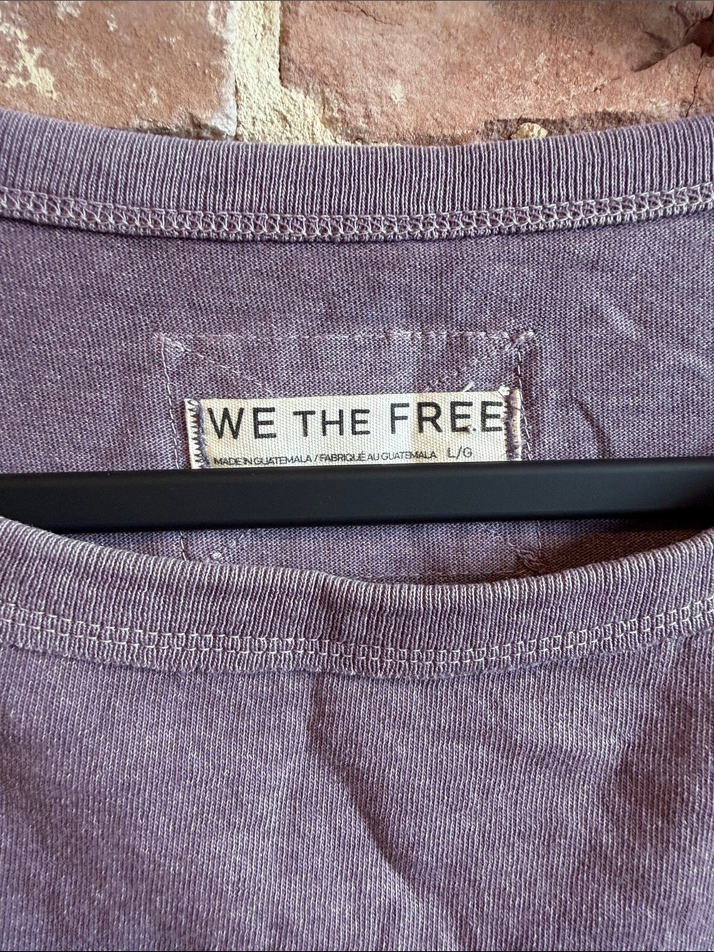 Free People plum slate batwing tee - Picture 2 of 9